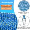 3/8 Inch 50 FT Anchor Rope, Boat Anchor Rope Solid