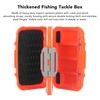 Thickened Multi Functional Fishing Tackle Box Double Opening 4 Sided