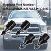 REAXOAL 4Pcs Heavy Duty Upper & Lower Ball Joint Kit