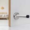 Long Door Stops, 8 Inch Stainless Steel Doorstop, Brushed Door