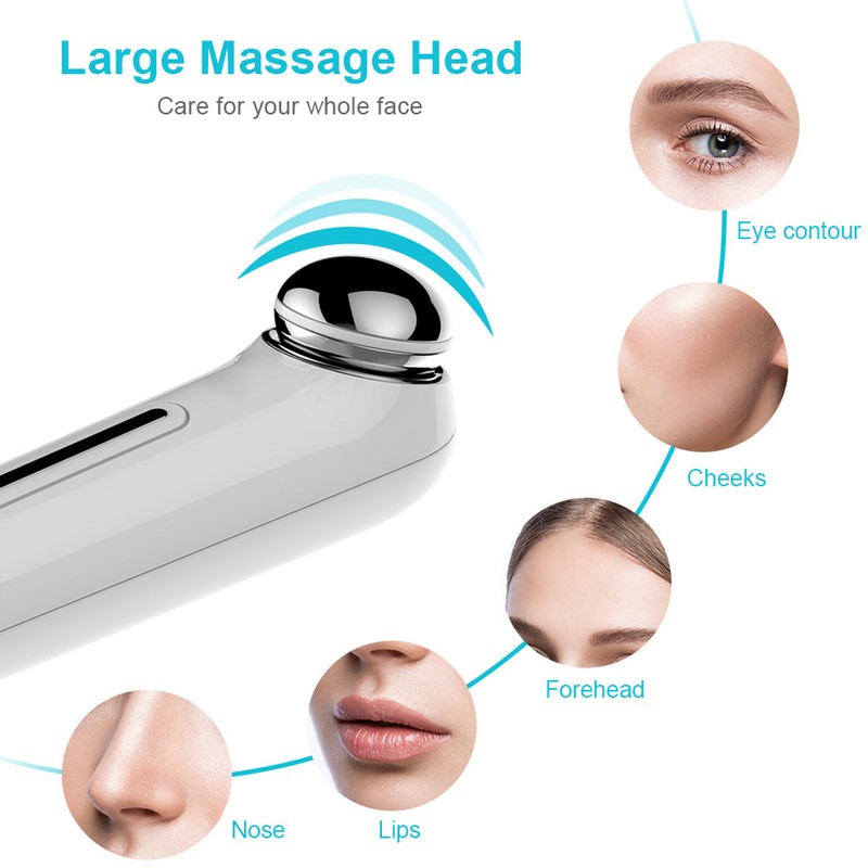 Electric Eye Massager Wand Relieve Fatigue Eye Massaging Tool for