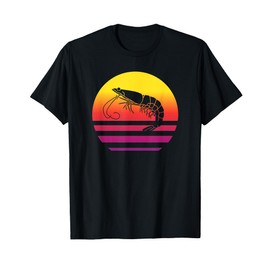Shrimp Retro Style Vintage T-Shirt