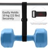 Trilancer 5M x 2.5CM Reusable Cable Ties, Adjustable Hook and