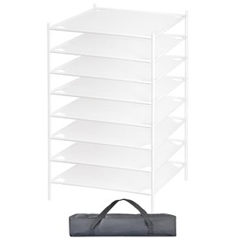 DOBMIT Stackable Sweater Drying Rack, Herb Drying Rack Laundry Drying Rack Mesh Clothes Drying Rack, 8-Layer