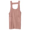sourcing map Cotton Chef Aprons 80x60cm Cross Back Kitchen Cooking