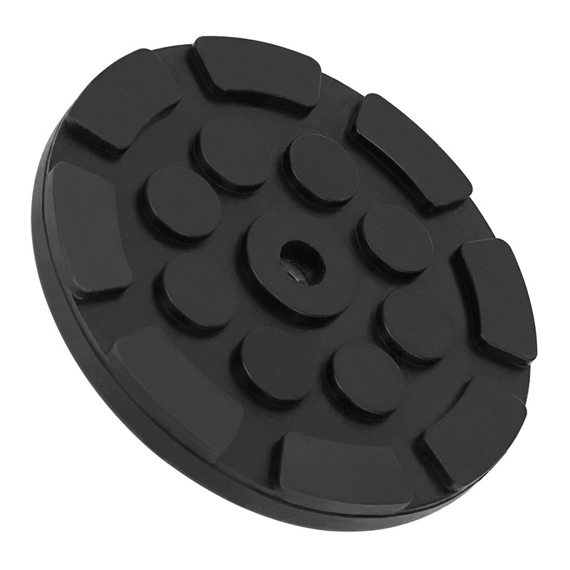 QWORK® Set of 4 Rubber Plates Rubber Pad Diameter 120