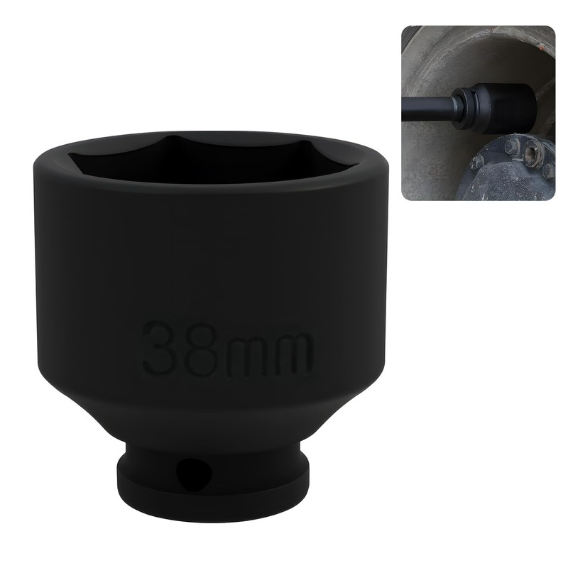 1-1/2" Socket, Water Heater Element Socket Wrench with 1/2" Drive