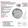 Master Lock ProSeries® Hidden Shackle Padlock, High security, Rekeyable, MASTER