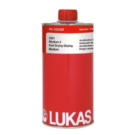 Lukas Artist Fast Drying Oil Painting Medium Professional for Glazing - 1 Liter