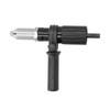 Electric Rivet Gun Adapter Black Hex Shank Cordless Riveting Drills