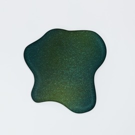 Dazzle Dry Nail Mini Lacquer (Step 3) - Dragonfly - A full coverage, color-shifting, iridescent glittering green. Full coverage glitter. (0.17 fl oz / 5 Manicures)