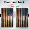 AIRWEE Slim Checkbook Cover for Women, RFID Blocking PU Leather