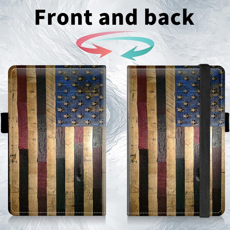 AIRWEE Slim Checkbook Cover for Women, RFID Blocking PU Leather