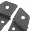 1 Pair A Pillar LED Light Brackets Black Powder Coating