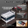 Charmoon Document Storage Case A4 with Lid, Clear, Waterproof, Durable,
