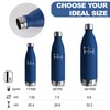 Stainless Steel Drinking Bottle, 1 Litre, BPA-Free, Double-Walled, Thermos Flask,