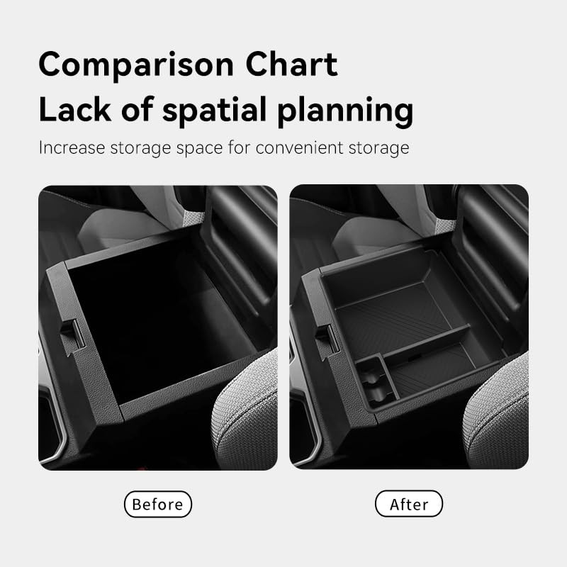Katorn Center Console Organizer Tray Storage Box for Toyota 4Runner