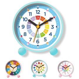 ZeiLaBang Kakadi Silent Learning Alarm Clock for Boys and Girls, Suitable for School Gifts, as a Gift for Children's Day