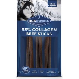Barkworthies Chicken Wrapped Collagen Sticks Dog Treats (6-Inch, 3-Count)