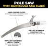 Jameson PS-3FPS1 Tri-Cut Pole Saw Head Kit, 13-Inch Barracuda Blade,