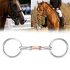 Stainless Steel Thickeness Bit Loose Mouth Bit Roller for Horse