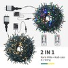MZD8391 Color Changing Christmas String Lights Outdoor Indoor, 108FT 300