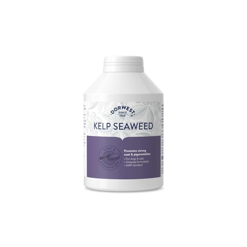 Dorwest Herbs Kelp Seaweed Tablets for Dogs and Cats 500