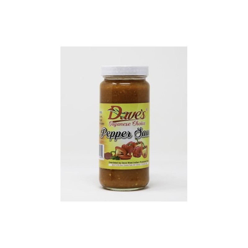 Dave's Guyanese Choice Hot Pepper Sauce 12oz