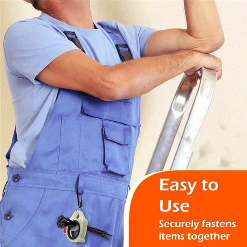 2x Zip Tie Organizer Lightweight Cable Tie Holder Gadget Reusable