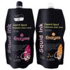 Topa 5 minute squid hair color squid ink squid dye gray hair dye, black, 1 pc / 토파 5분 스퀴드 헤어컬러 오징어먹물 오징어염색약 새치염색, 블랙, 1개