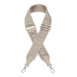 Liebeskind Women's 5 cm Classic Webbing Small Accessories Polyester Handbag, stone