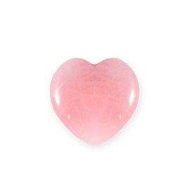 Healing Crystal Natural Rose Quartz Heart–Pocket-Sized Healing Crystal for Love & Calm | Hand-Carved Gemstone for Chakra Balancing & Reiki (4–5cm)