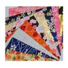 Yuzen Washi Paper 3.7" x 3.7", Japanese Chiyogami Washi Paper
