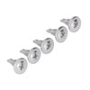 200Pcs Self Drilling Screw Stainless Steel Round Washer Head M4.8x13