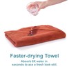 Winthome Super Absorbent Microfibre Dog Bath Towel, 77 x 127