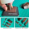 YKSPLUSK 10 Pieces Leather Corner Punch Set, Leather Corner Cutter