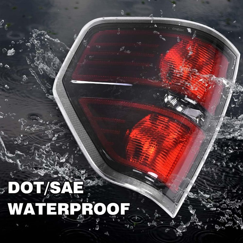 Left Tail Light Assembly, Compatible With Ford F150 2009-2014(NOT Fit