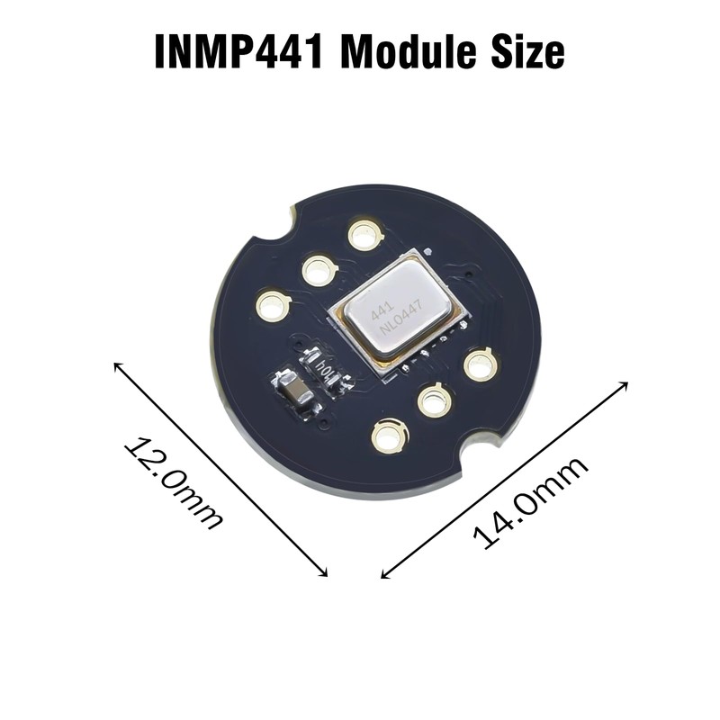 RUIZHI INMP441 Omnidirectional Microphone Module 5 Pieces INMP441 Omnidirectional Microphone