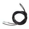 Pulley Cable Steel Fitness Cable Black Adjustable Strong Coated Pulley