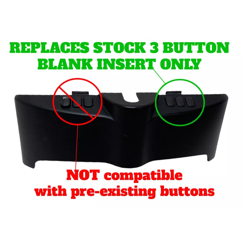 Kustom Cycle Parts One Auxiliary Latching Button Switch Panel .