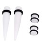 Oyaface 24PC Big Gauges Kit Ear Stretching 00G-20mm Acrylic Taper