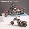 Metal Motorcycle Ornaments, Retro Decorative Art Collection Decoration for Living