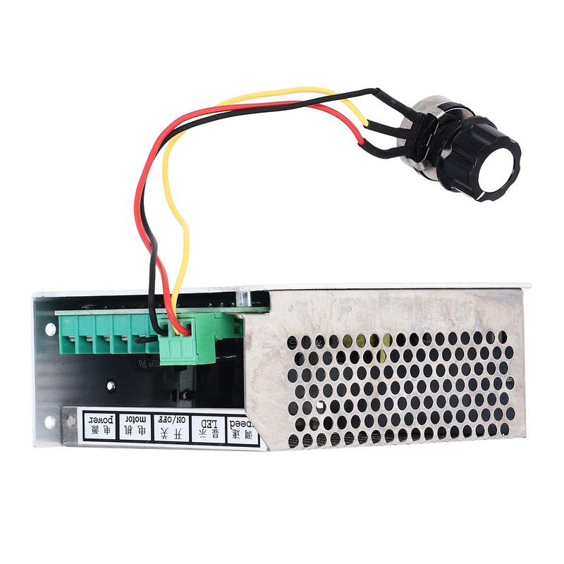 PWM DC Motor Speed Controller AC110‑220V Input DC0‑100V Output Aluminum