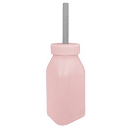 MinikOiOi 101240008 Bottle 200 ml Bottle+Straw Pink
