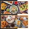 200 Pcs Dinner Forks and Spoons Silverware Set Heavy Duty