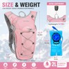 Zavothy Hydration Backpack with 2L Water Bladder, Lightweight Hydration Pack