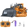 GS GOOLSKY RC Bulldozer, 1/24 Scale 2.4GHz 9CH Remote Control
