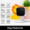 Geeni Peek Smart Indoor Security Camera 1080p HD, Motion Alerts,