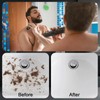 Babero para barba, plegable, multiusos, juego de paños de afeitar,