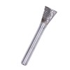 Inverted Cone Burr File, Double Cut Rotary Burr, Inverted Cone
